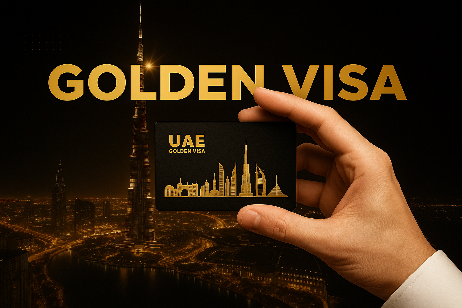 Процесс подачи заявки на золотую визу Дубая