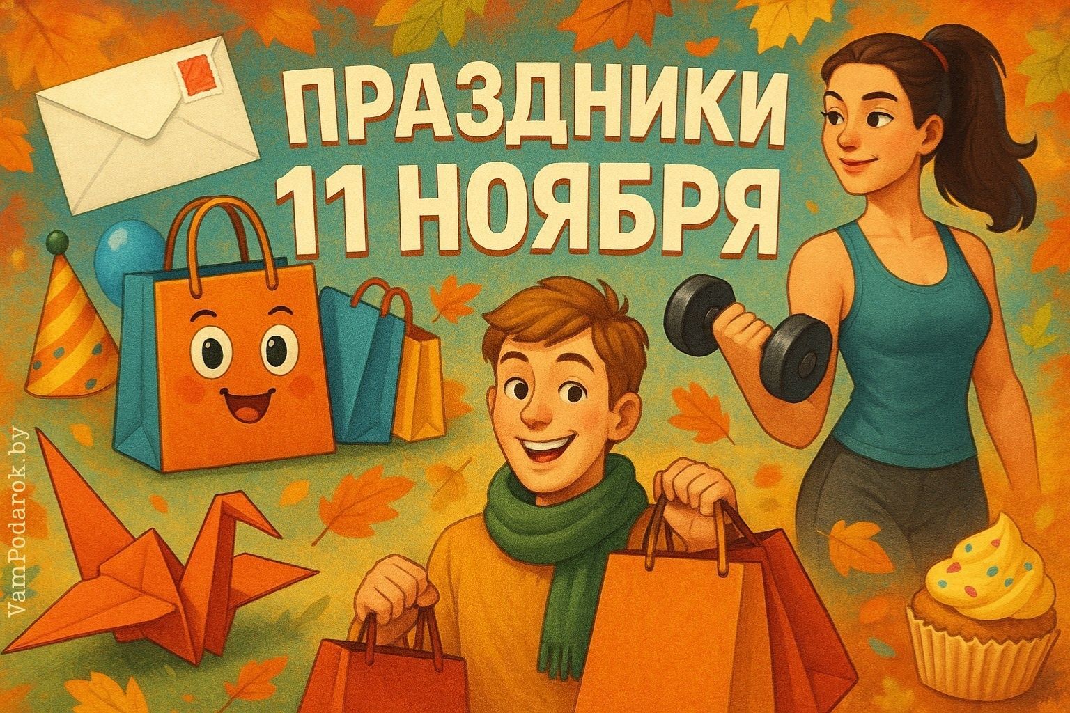 Праздники 11 ноября 2025 года – открытки и картинки