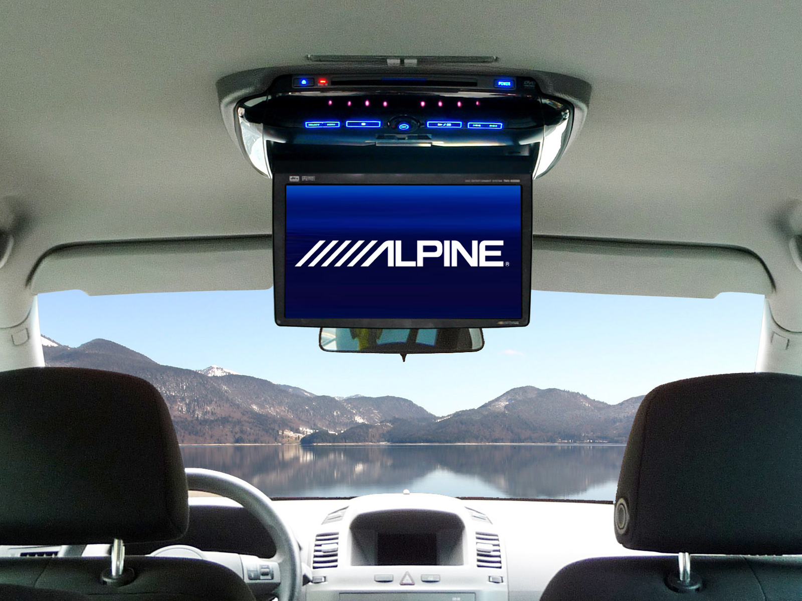 Потолочный монитор. Автомобильный телевизор Alpine pkg-2100p. Потолочный двд Алпайн. Потолочный монитор в Рено Сценик 2. Автомобильный монитор FARCAR z008.