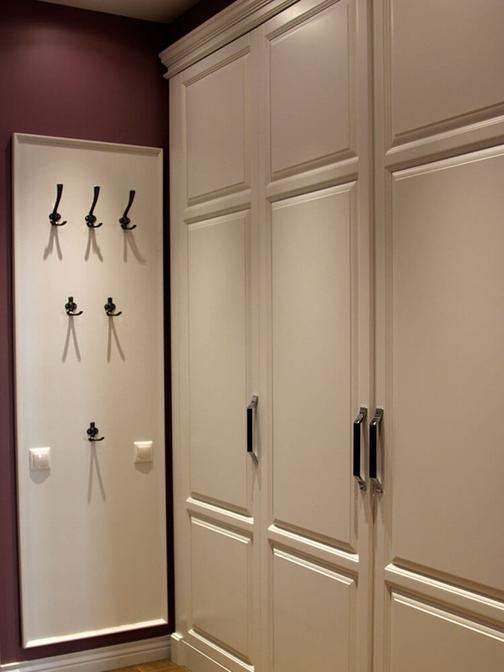 Прихожая из массива дерева на заказ от производителя «Massifs»