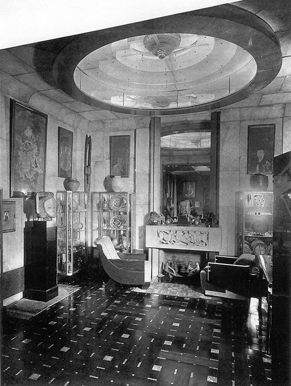 Гостиная особняка Жака Дусе