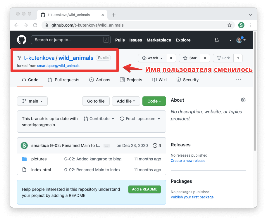 Github удалить проект