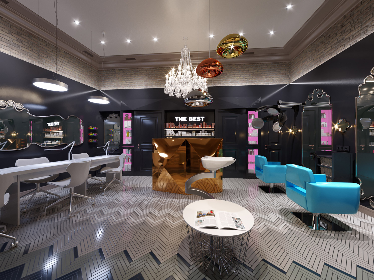 Дизайн клиники и салона красоты Glam Monte Carlo