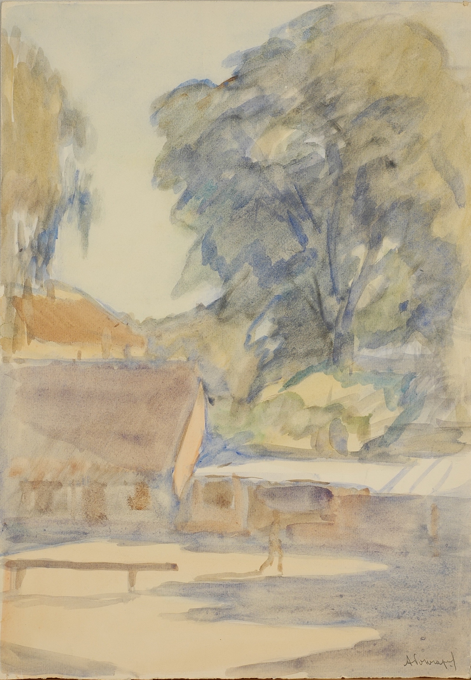 Поступление: приобретена у Н.А. Гончаровой (дочери автора), Москва