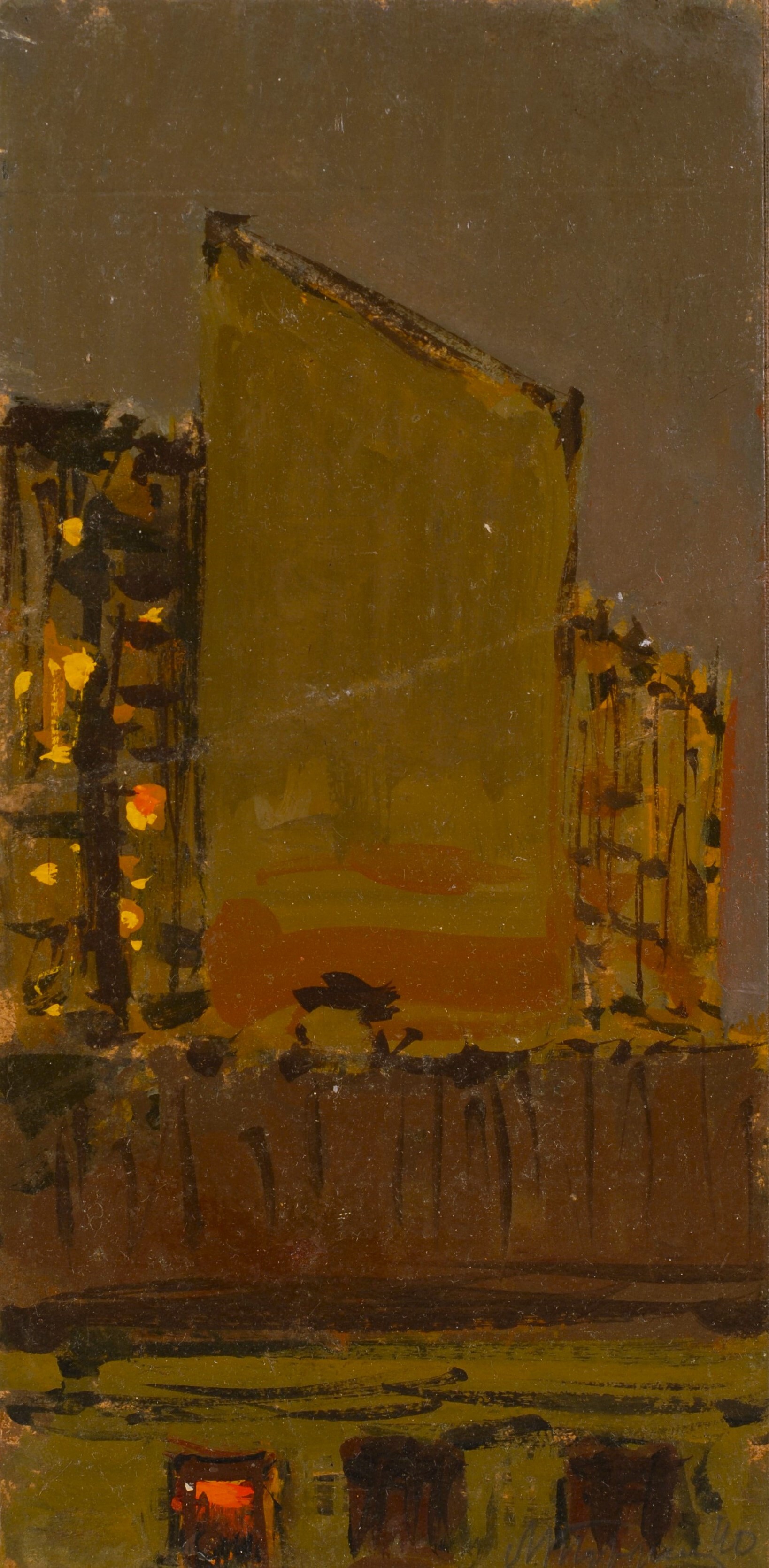 Туржанский Л.В. Сумерки. Москва. 1940