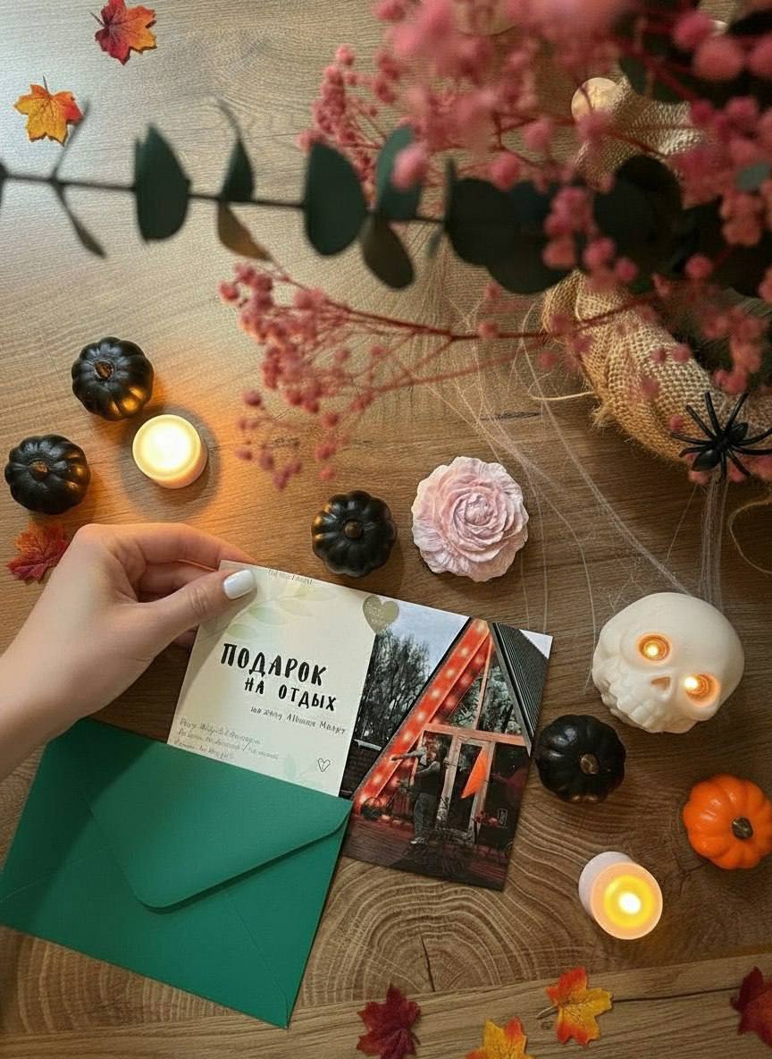 Подарок на загородный отдых с баней и купелью без ограничений по времени