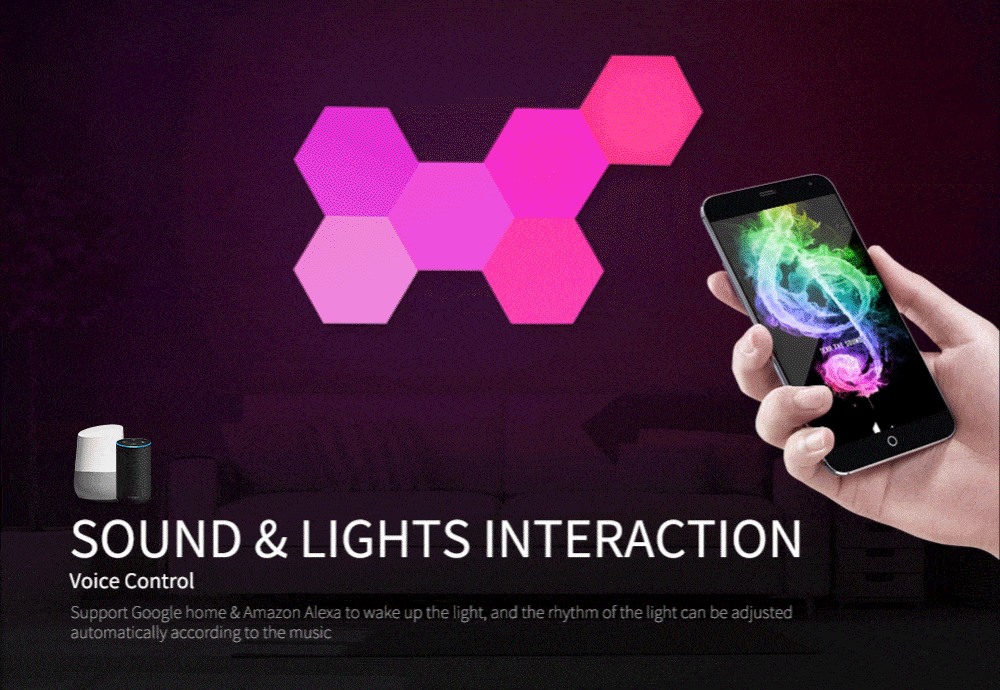 Sound and light interaction