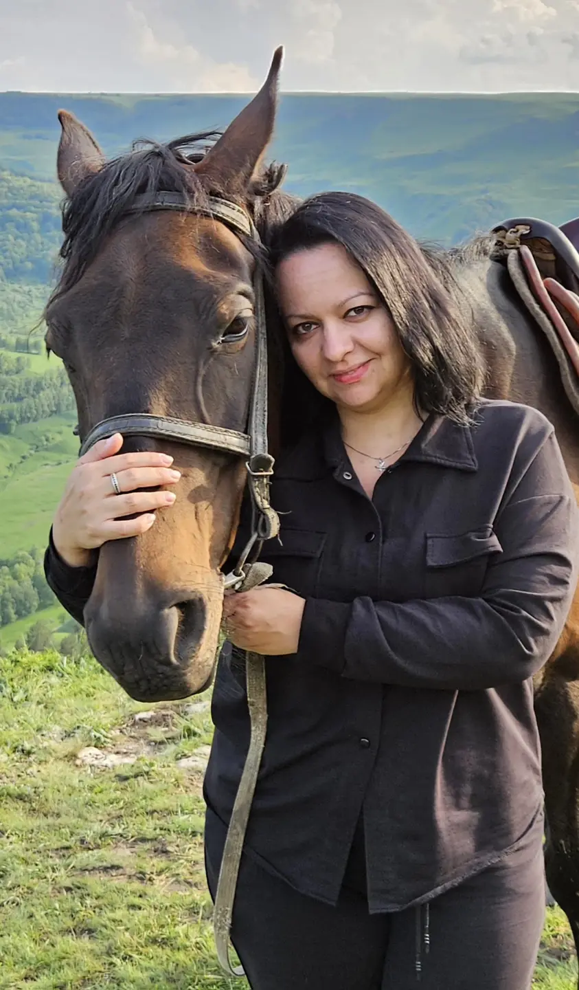 Конная прогулка над Берёзовским ущельем