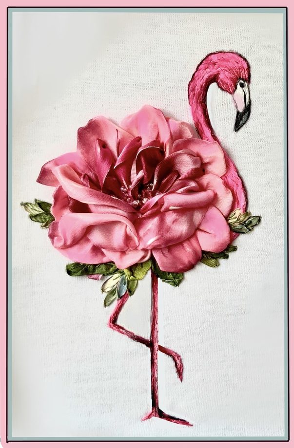 Мастер-класс по изготовлению текстильной розы из синтетического стрейч-атласа