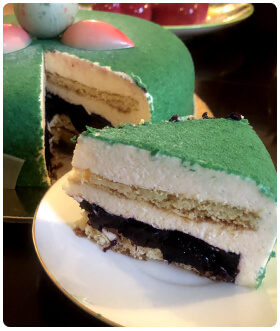 Фото разреза торта