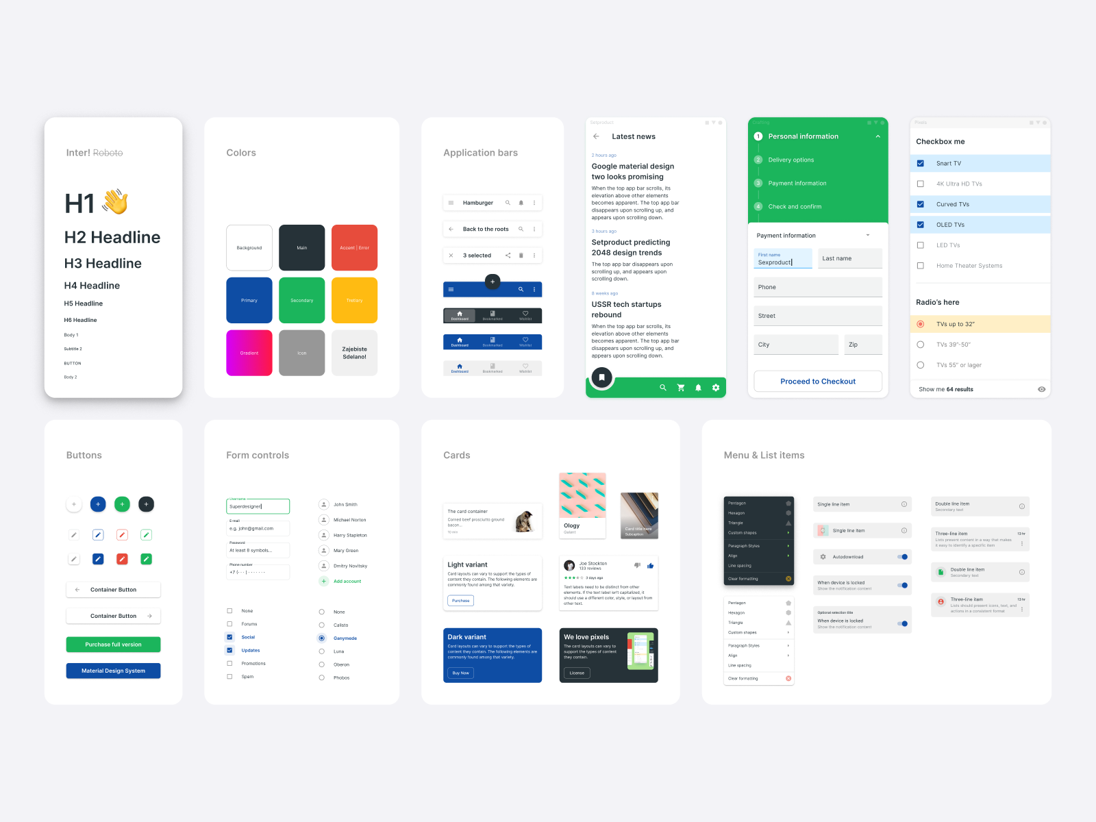 Download Free Material Design Kit For Figma Ui Components Ready To Use