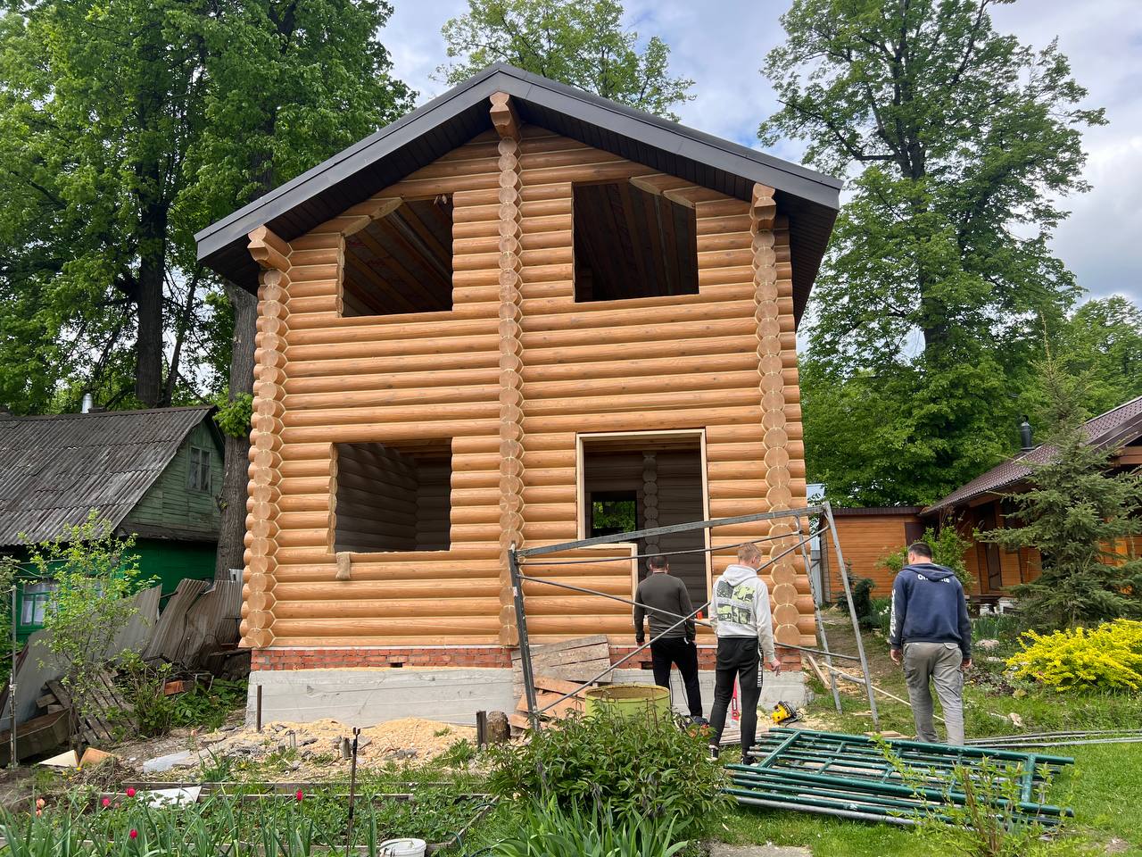 Профессиональная отделка деревянных домов в Казани | Сруб Сервис