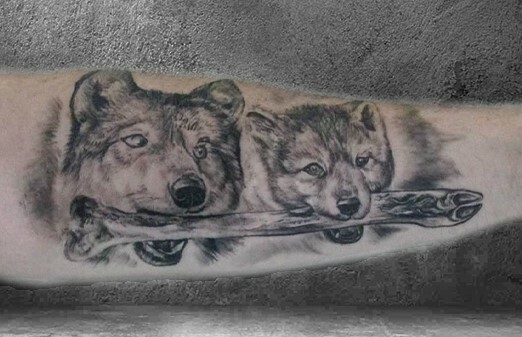 татуировка лиса, тату салоны Перми