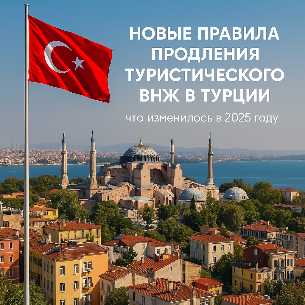 туристический ВНЖ в Турции