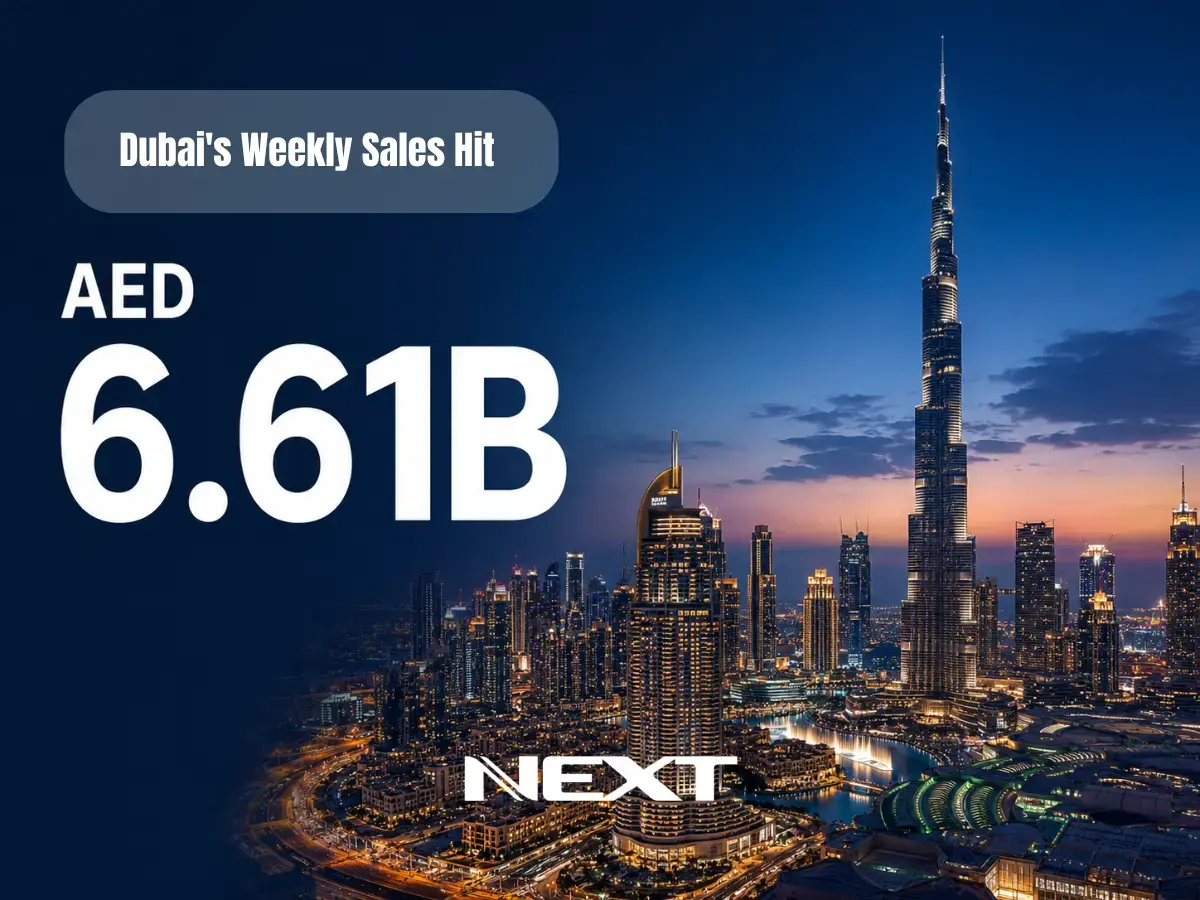 Dubai Konut Piyasası Tek Haftada 6,61 Milyar AED Kaydetti