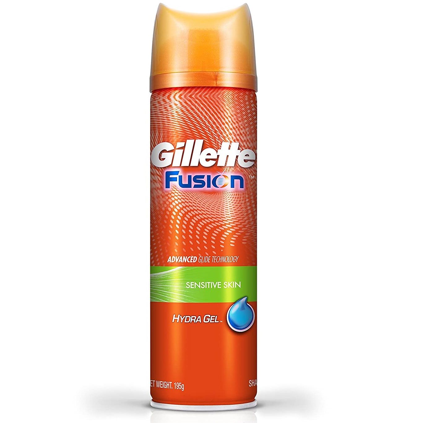 Gillette гель для бритья 200 мл fusion sensitive для чувствительной кожи