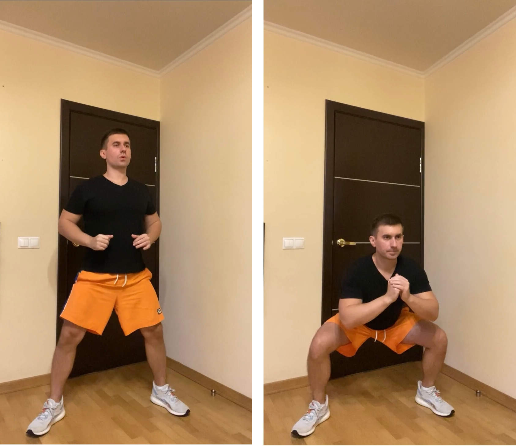 Упражнения для тренировки ног и ягодиц дома