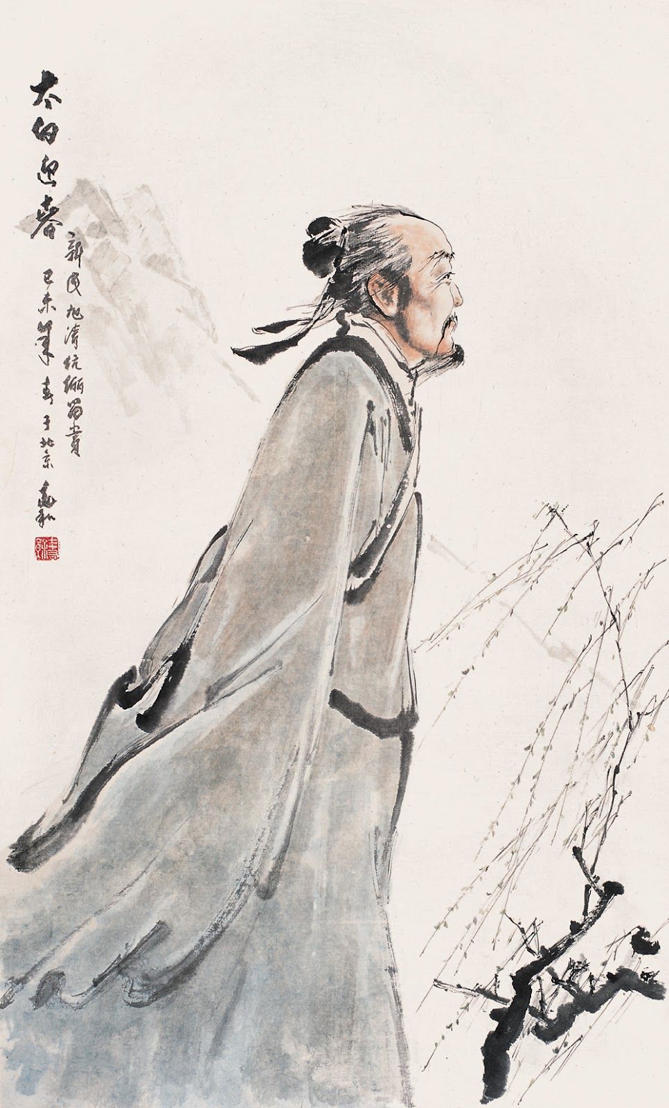 Конфуций живопись Китай