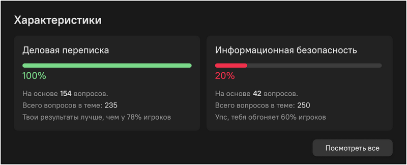 Поединки на платформе Вовлекай