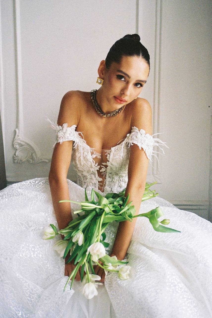 Пышное свадебное платье GINA - заказать в свадебном салоне PRIMA BRIDAL в Москве