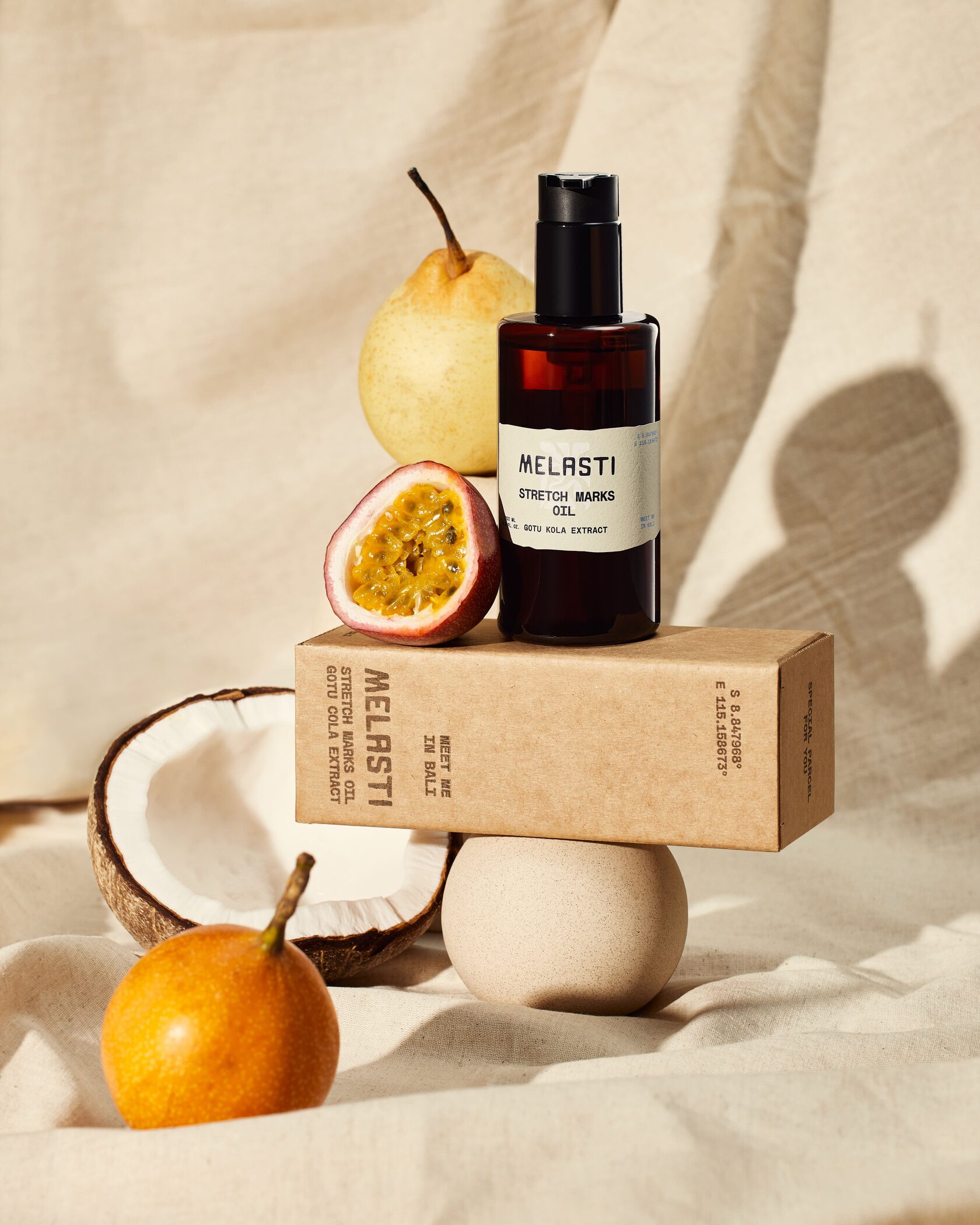 Био крем масло для тела от растяжек с бали, косметическое масло для тела от растяжек, эфирное кокосовое масло для профилактики растяжек