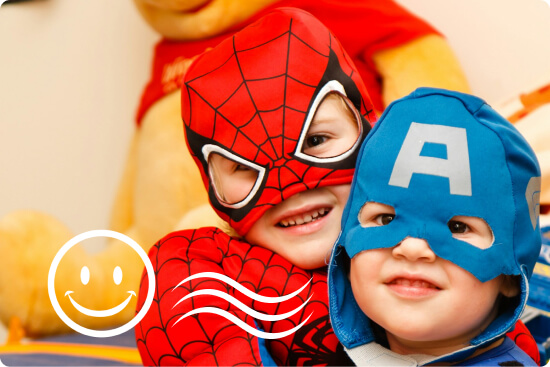 дети в костюмах