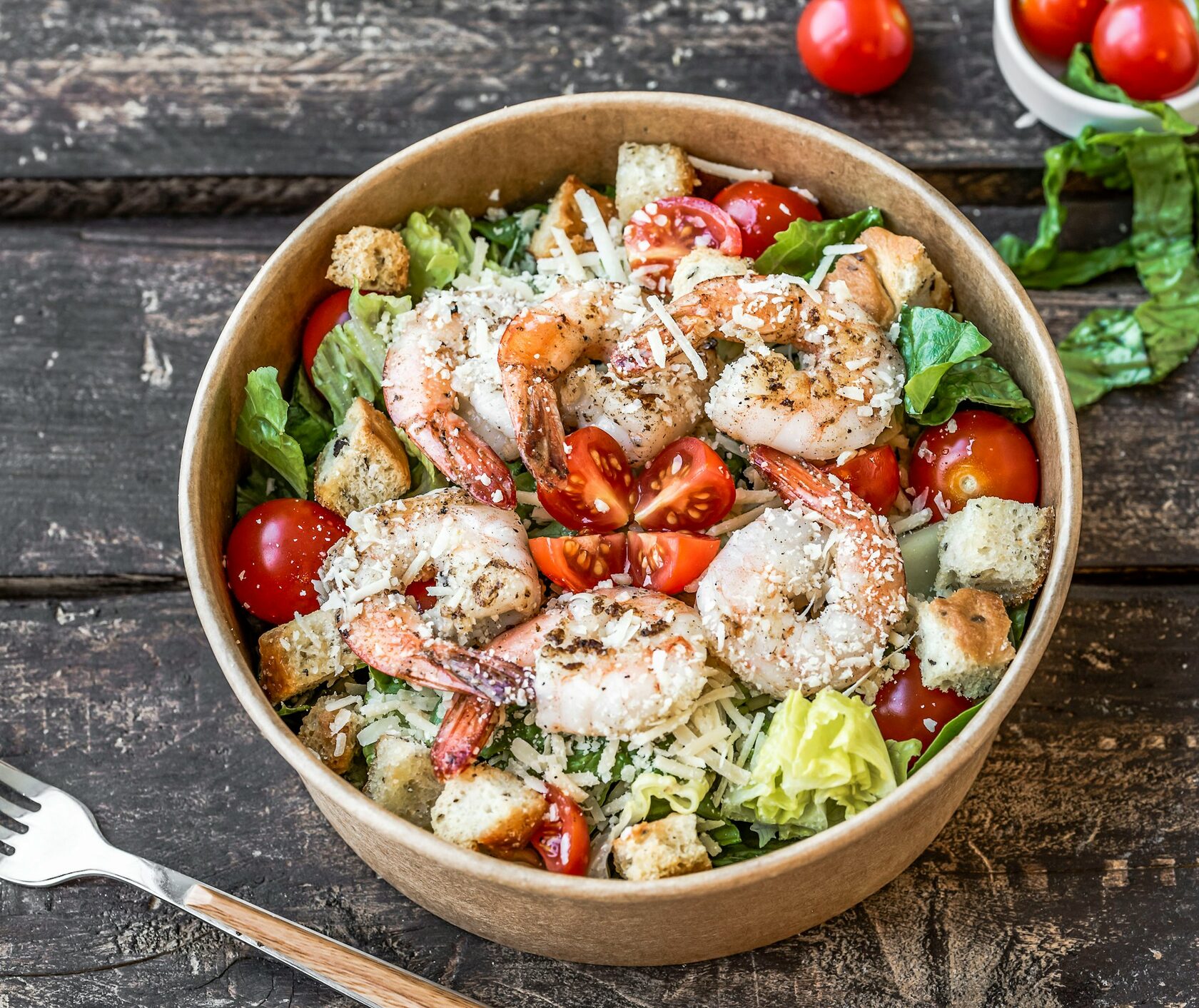 Салат с морепродуктами