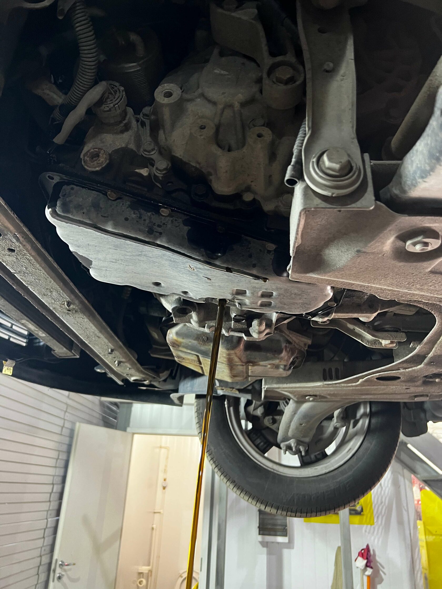 Слив масла из вариатора