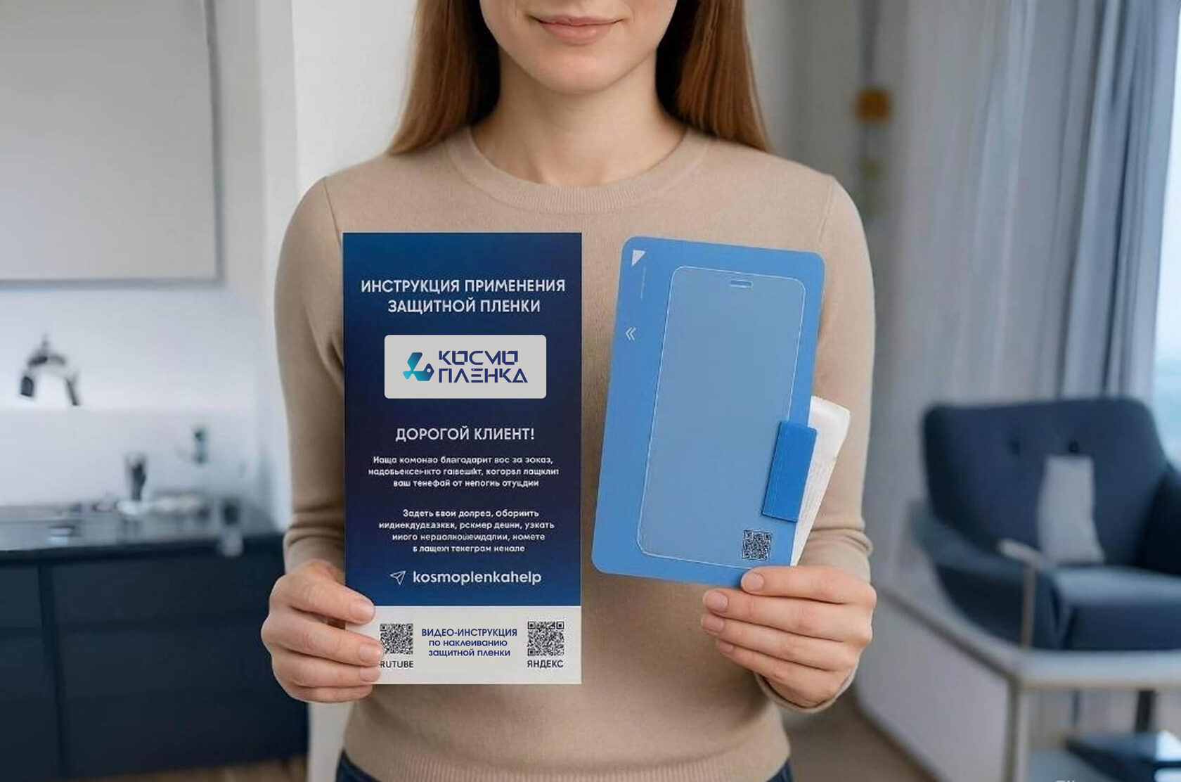 Почему только одна плёнка в комплекте?