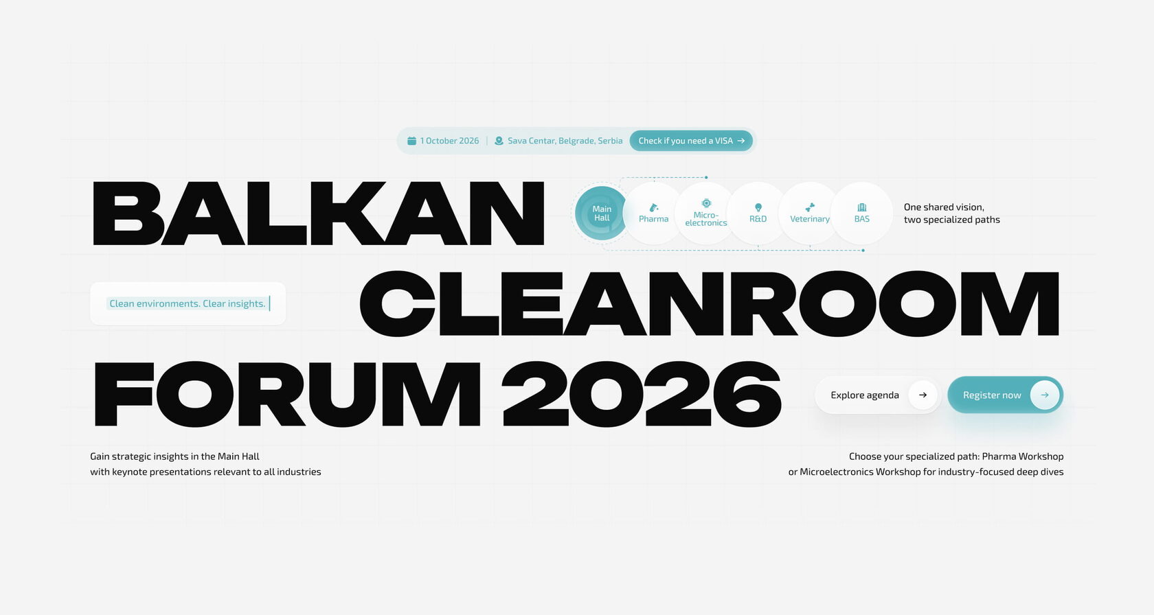 Balkan Cleanroom Forum (BCF) logo