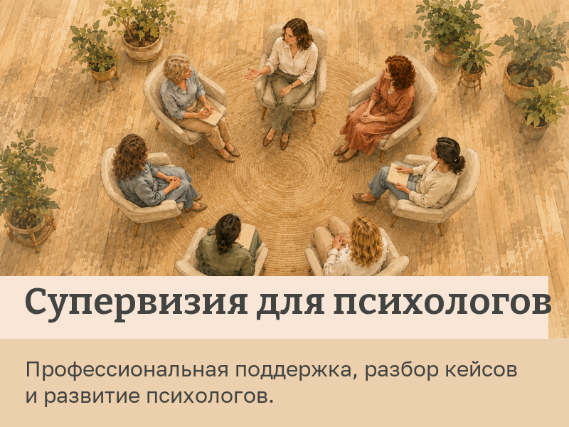Супервизия для психологов — профессиональная поддержка, разбор кейсов и развитие психологов