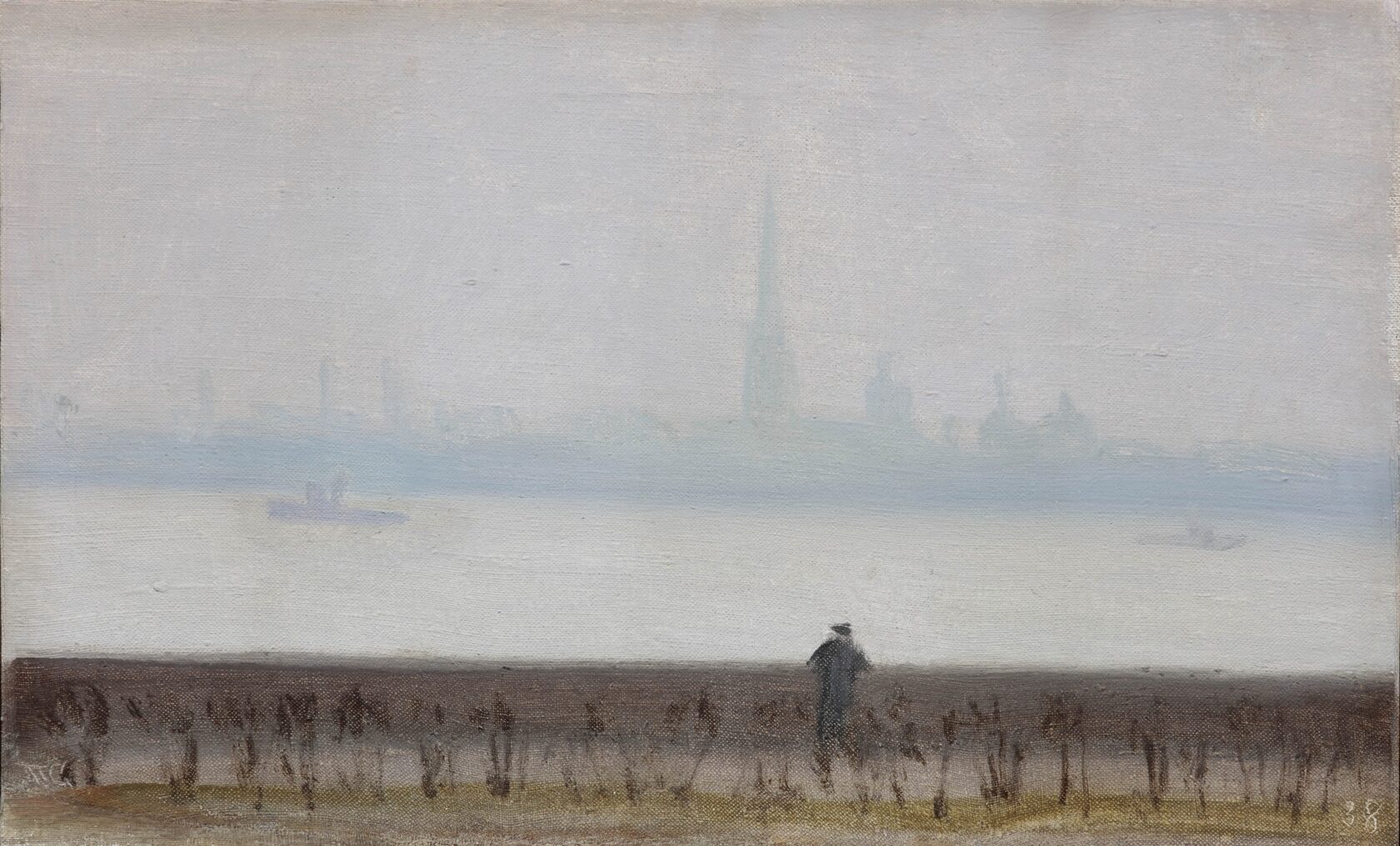 Петропавловская крепость в тумане. 1938