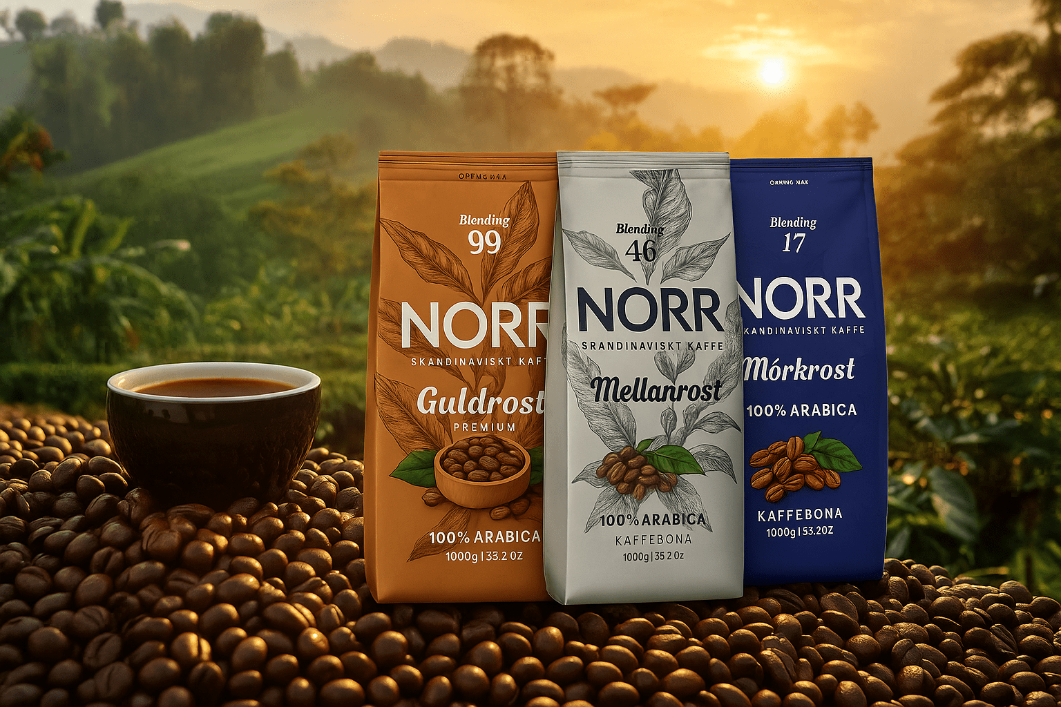 Зерна кофе NORR