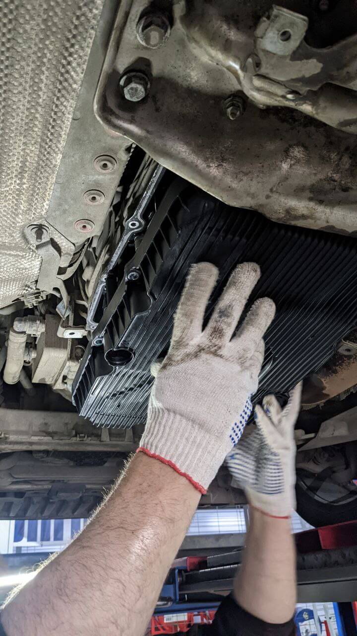 Обслуживание АКПП Mercedes 9G-Tronic