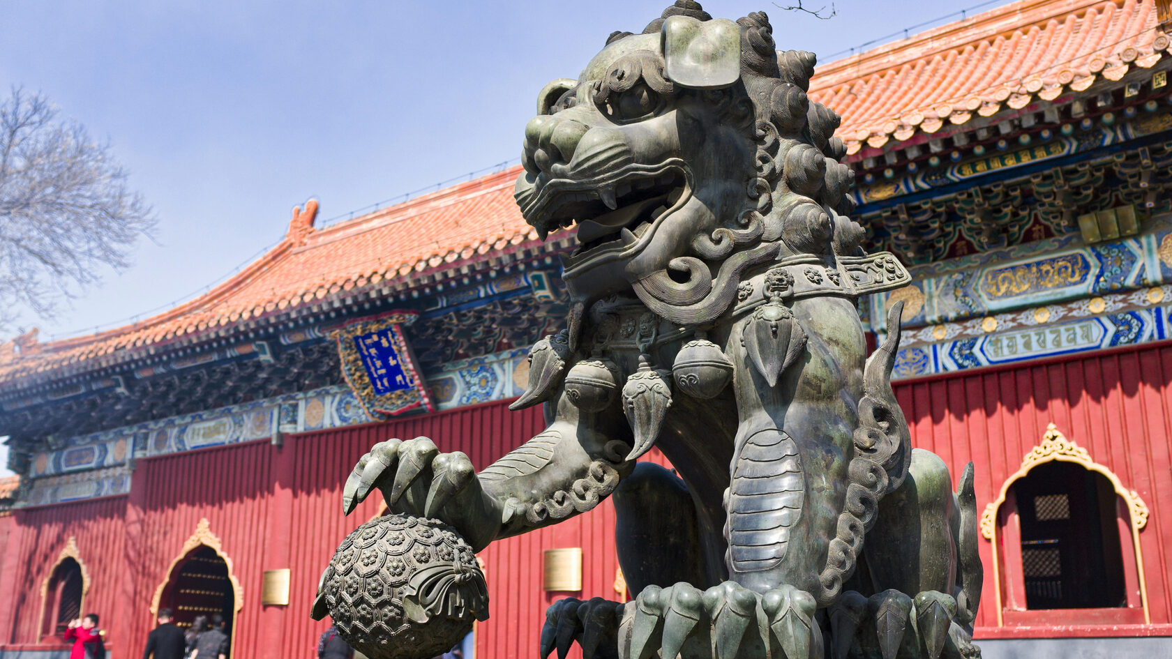 Храм Юнхэгун. Пекин. Китай.