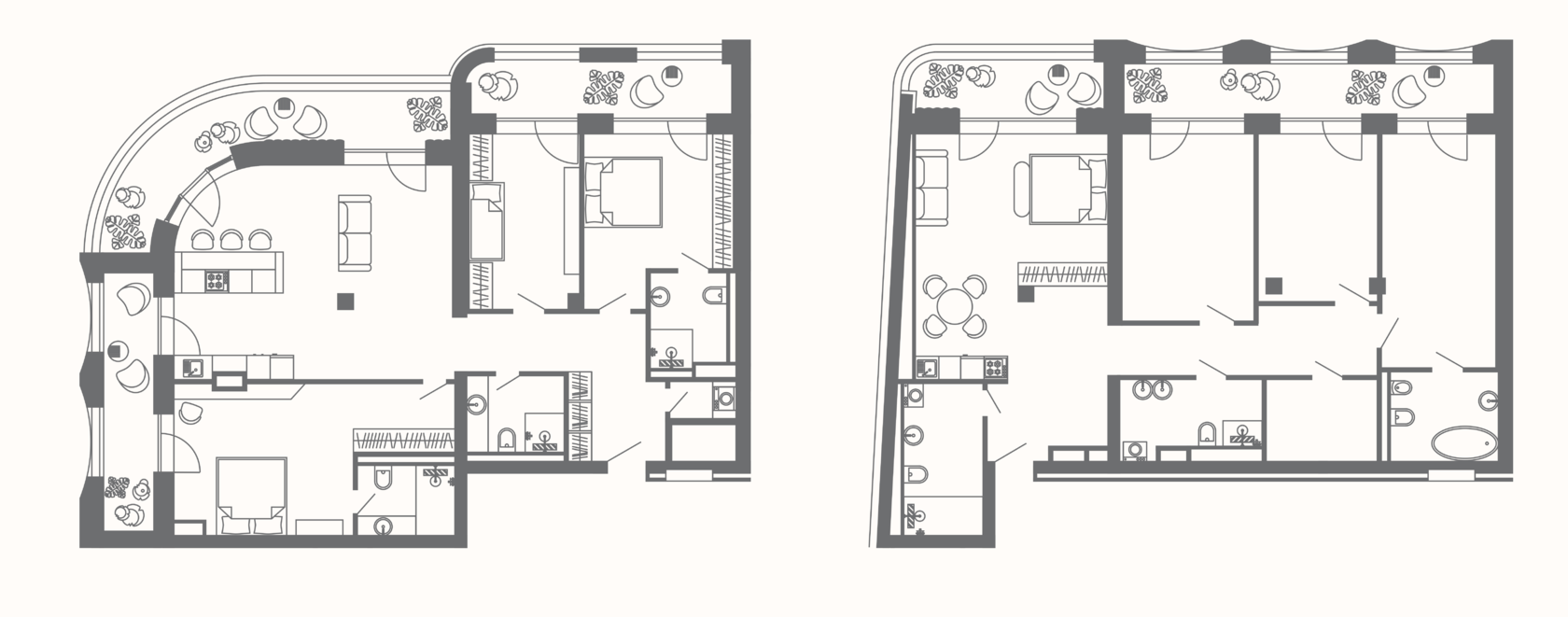 планировки 29м жк рамада сочи