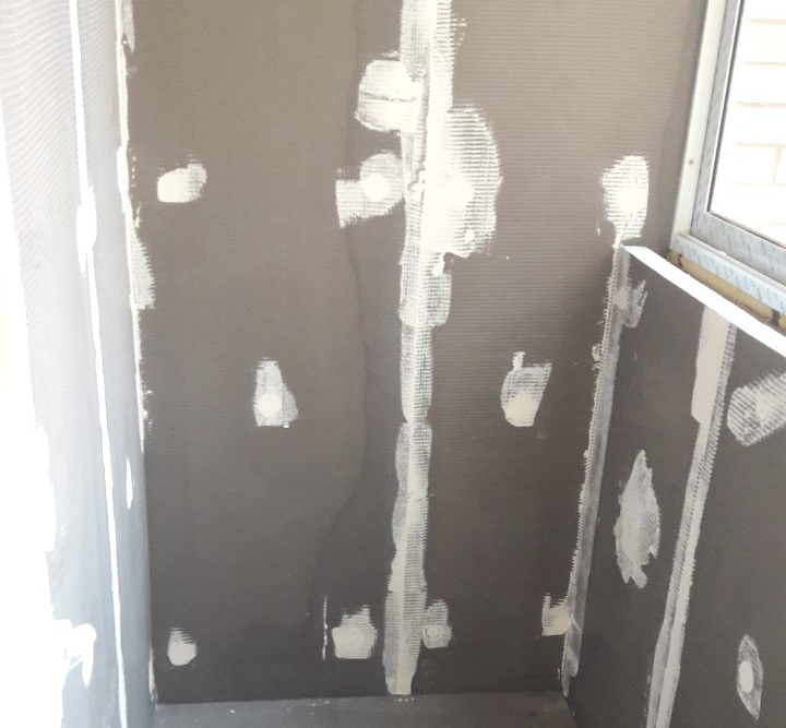 Теплоизоляция балкона изнутри армированным XPS