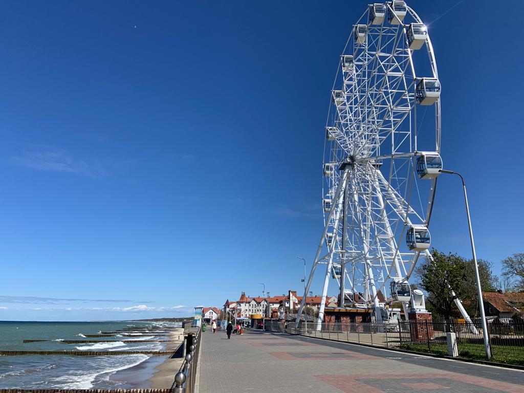 Променад в Зеленоградске