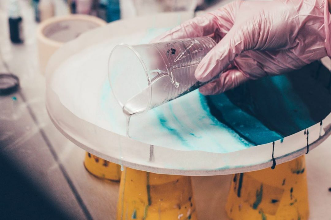 Эпоксидная смола для творчества Artline Crystal Epoxy Искусство из смолы, Работа