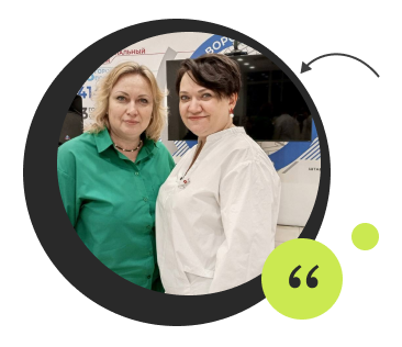 Людмила Костромина и Евгения Дорофеева - фото