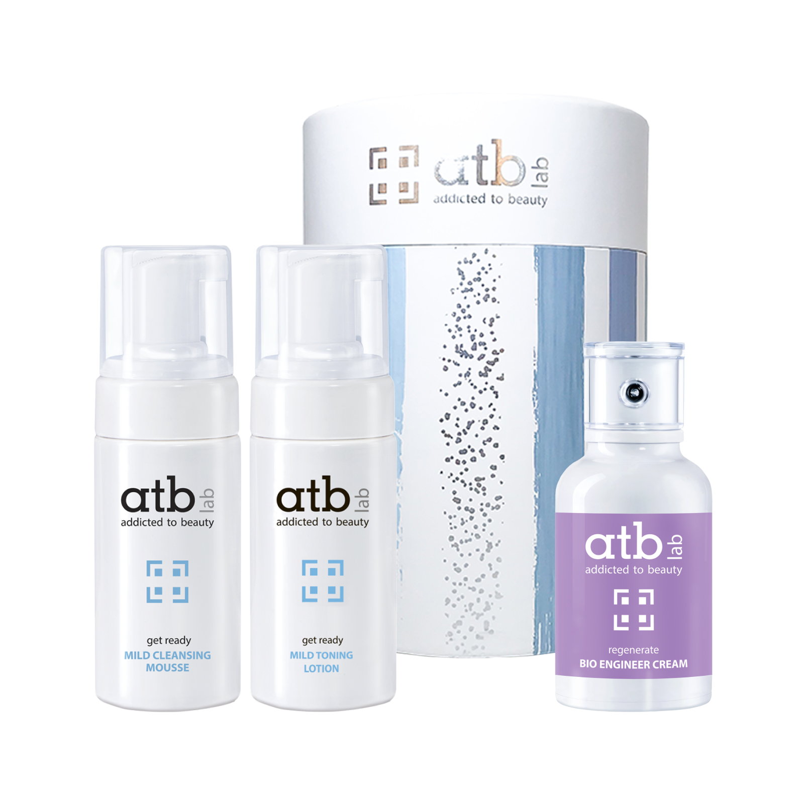 Mild tone. ATB Lab mild Cleansing Mousse. ATB Lab. , ATB Lab mild Toning Lotion.