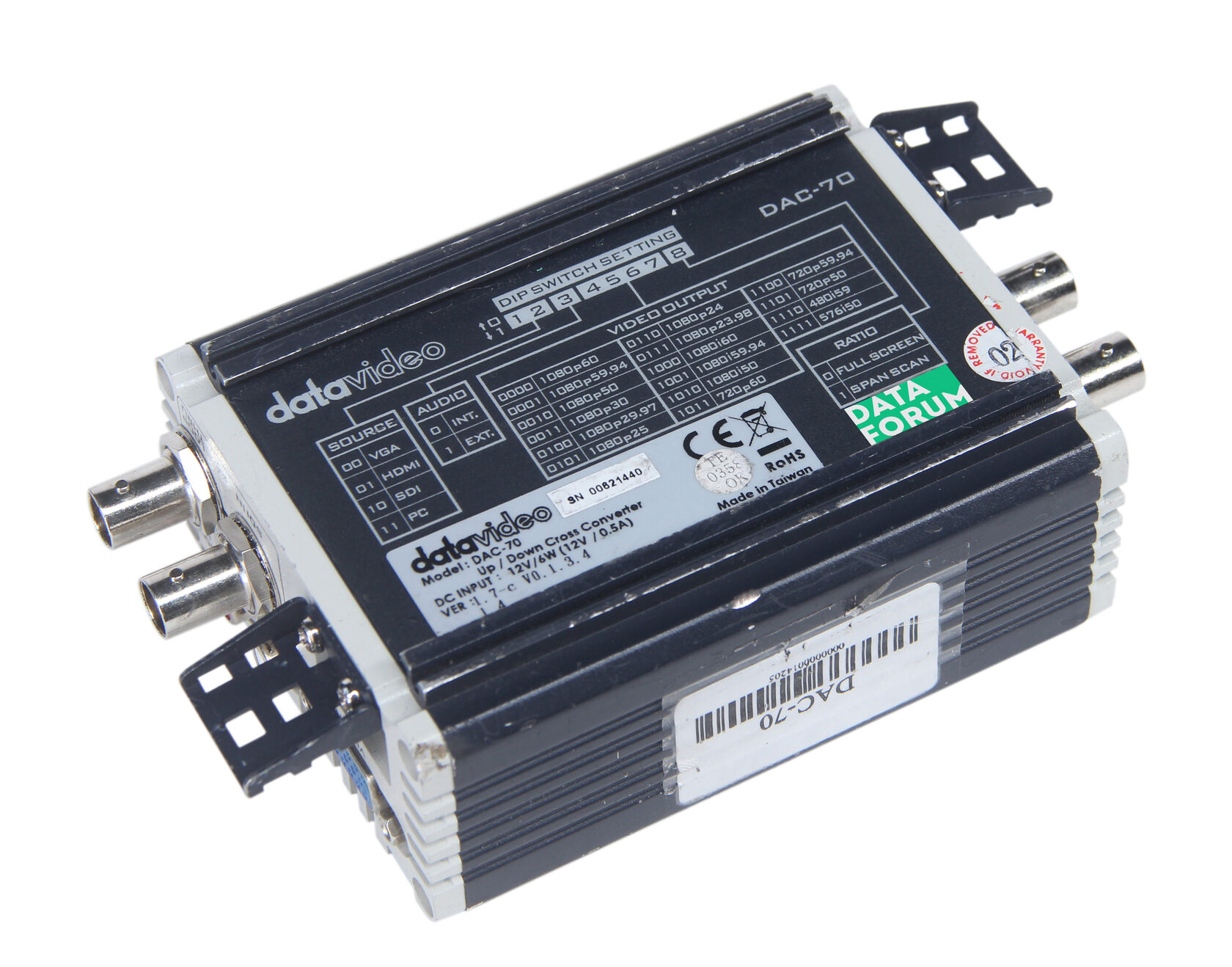 Конвертер мультиформатный DataVideo DAC-70 - превью 2