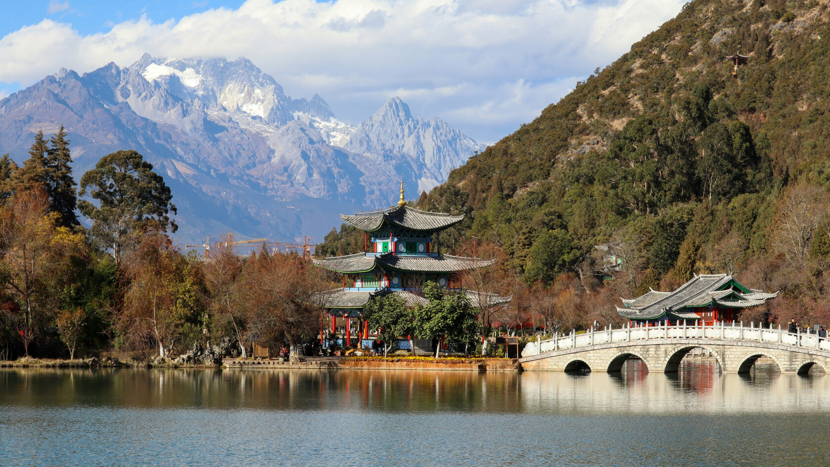 Город Лицзян. Китай.