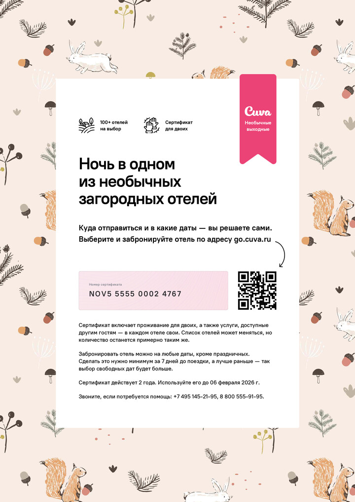 Печать конвертов 95х60 для подарочной карты на заказ в Москве