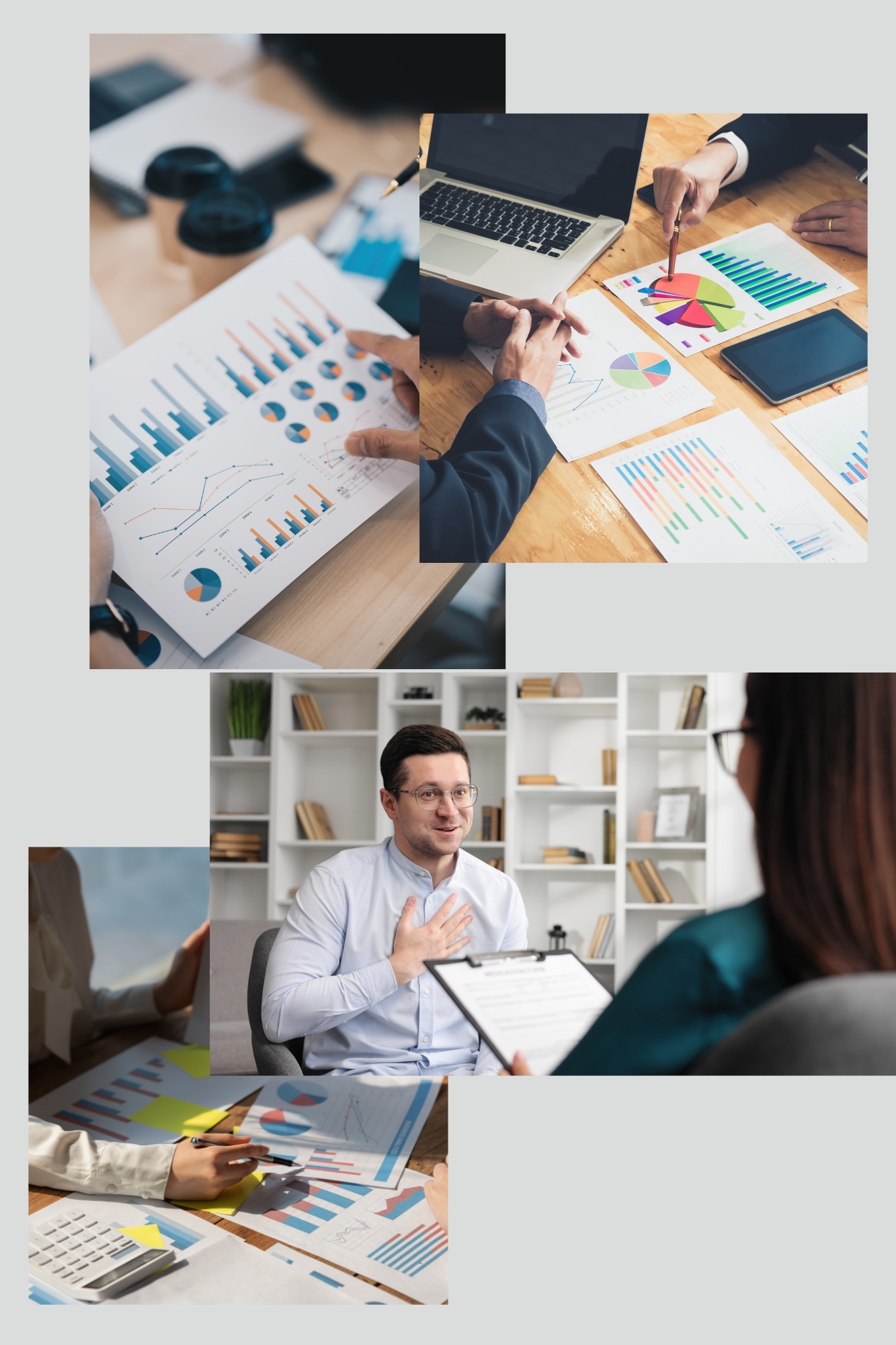 Профессиональные консультанты по HR обсуждают стратегию управления персоналом в современном офисе, демонстрируя преимущества сотрудничества с консалтинговой компанией.