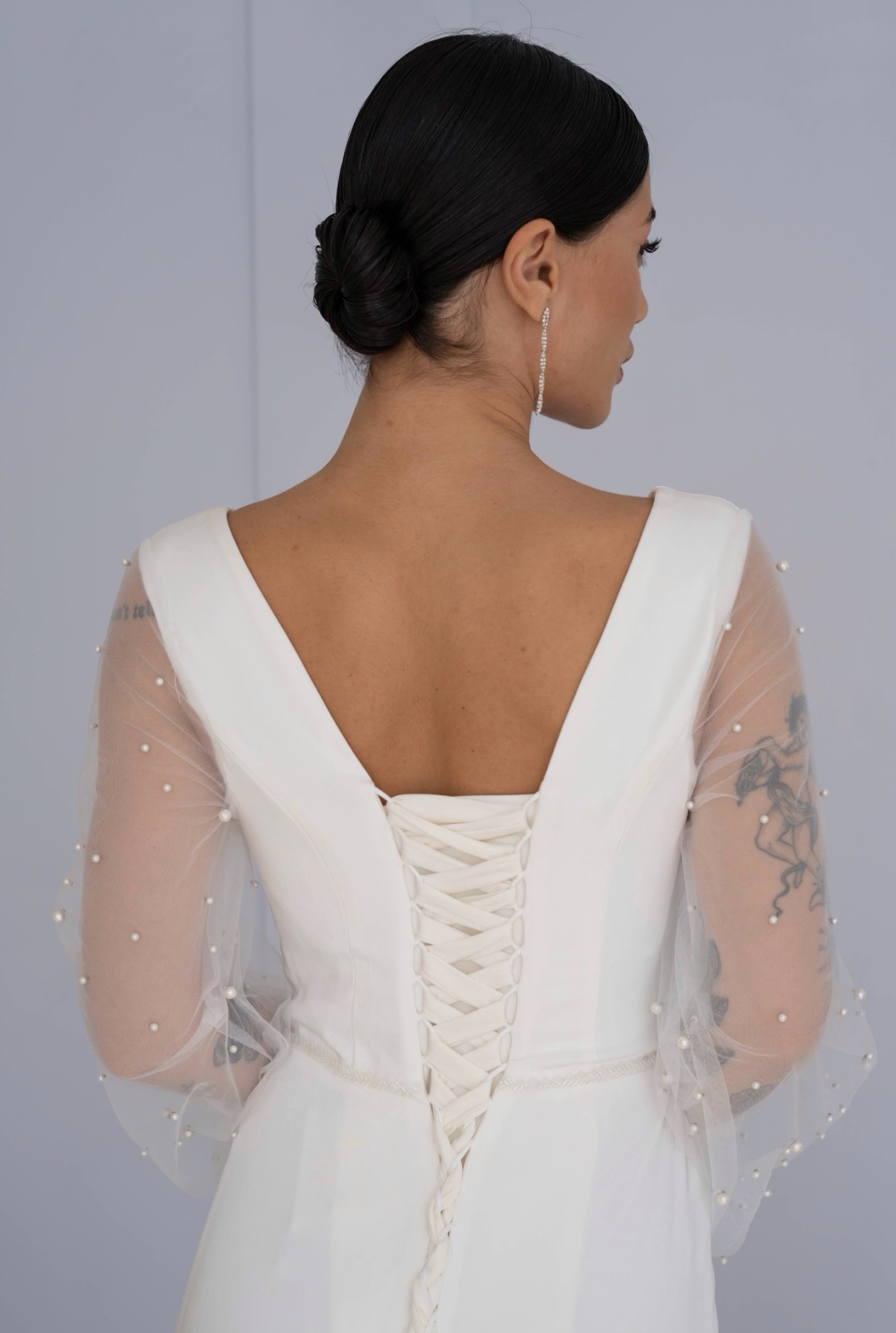 Свадебное платье рыбка