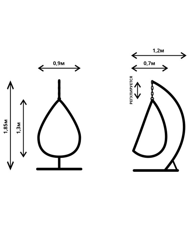 Размеры подвесного кресла. Качели кокон чертеж размер. Подвесное кресло кокон чертёж. Кресло кокон блок ДВГ. Подвесное кресло ДВГ чертеж.