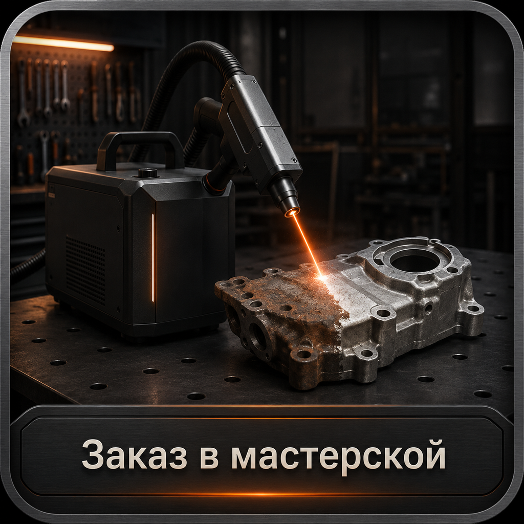 Лазерная очистка металла