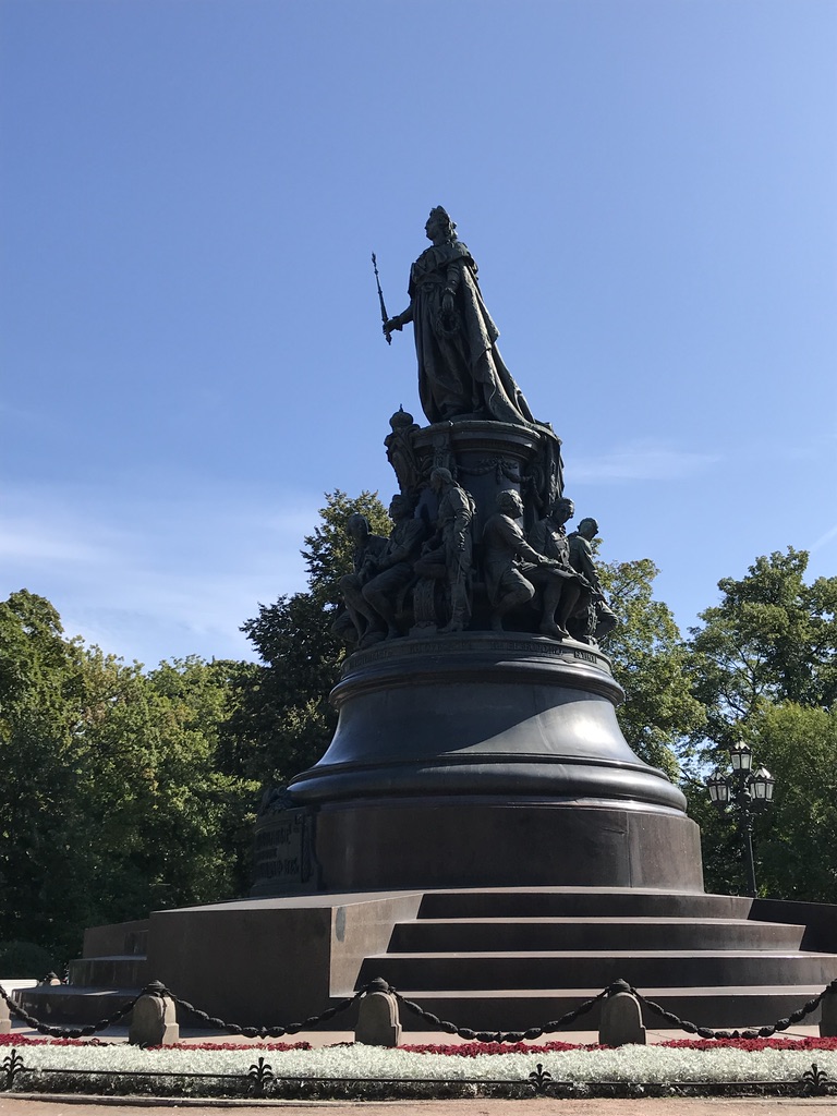 Памятник Екатерине II, Россия, Санкт-Петербург, Островского площадь