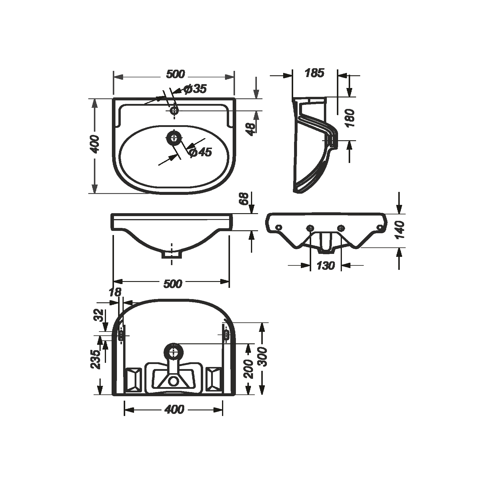 Умывальник Комфорт